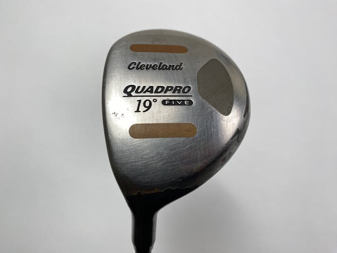 Cleveland Quadpro 5 Fairway Wood 19* Regular Graphite Mens LH