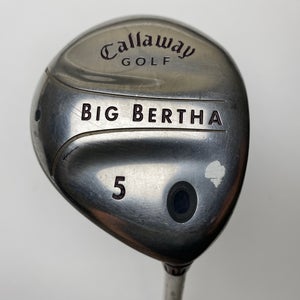 Callaway 2004 Big Bertha 5 Fairway Wood 18* Big Bertha Gems 55 Ladies  RH