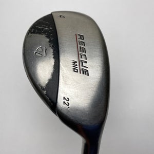 Taylormade Rescue Mid 4 Hybrid 22* 65g Regular Graphite Mens RH
