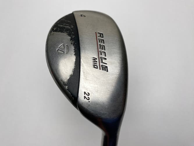Taylormade Rescue Mid 4 Hybrid 22* 65g Regular Graphite Mens RH