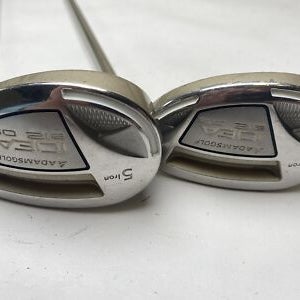 Adams Idea A12 OS 5 & 6 Hybrid Set Idea UltraLite 50g Ladies Graphite Womens RH
