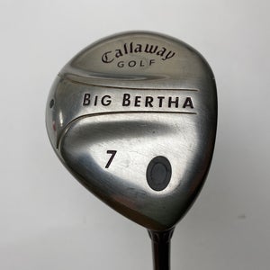 Callaway 2004 Big Bertha 7 Fairway Wood 21* Big Bertha Gems 55 Ladies RH