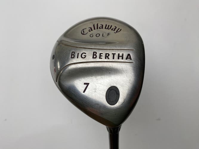 Callaway 2004 Big Bertha 7 Fairway Wood 21* Big Bertha Gems 55 Ladies RH