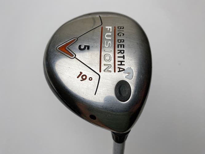 Callaway Big Bertha Fusion 5 Fairway Wood 19* Aldila NVS 55g Ladies Graphite RH