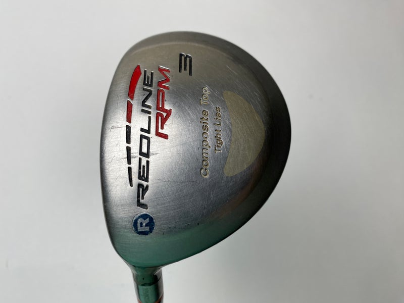 Adams Redline RPM 3 Fairway Wood 15* Fujikura 75g Regular LH Midsize Grip