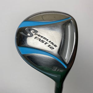 Adams Speedline Plus Fast 12 Womens 3 Fairway Wood 15* Grafalloy 45g Ladies RH