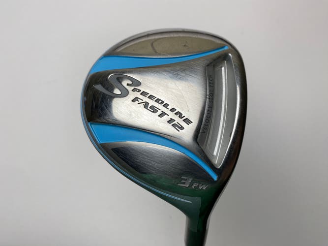 Adams Speedline Plus Fast 12 Womens 3 Fairway Wood 15* Grafalloy 45g Ladies RH