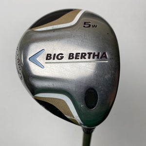 Callaway 2007 Big Bertha 5 Fairway Wood 18* 55g Ladies Graphite Womens RH