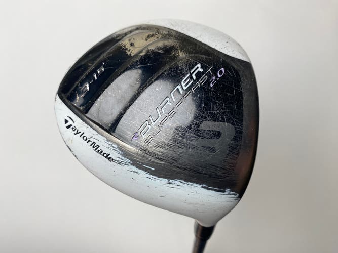 Taylormade Burner Superfast 2.0 3 Fairway Wood 15* Matrix Ozik XCON4.8 Ladies RH
