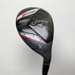 Callaway 2013 X Hot Womens 5 Hybrid 25* 50g Ladies Graphite Womens RH
