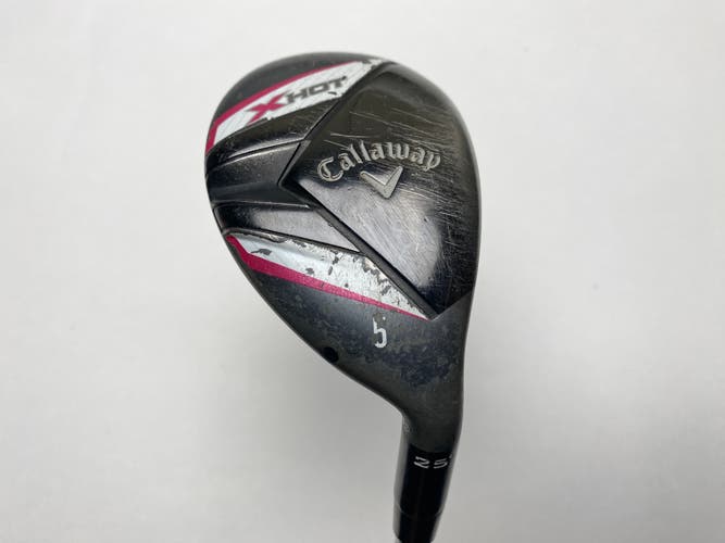 Callaway 2013 X Hot Womens 5 Hybrid 25* 50g Ladies Graphite Womens RH