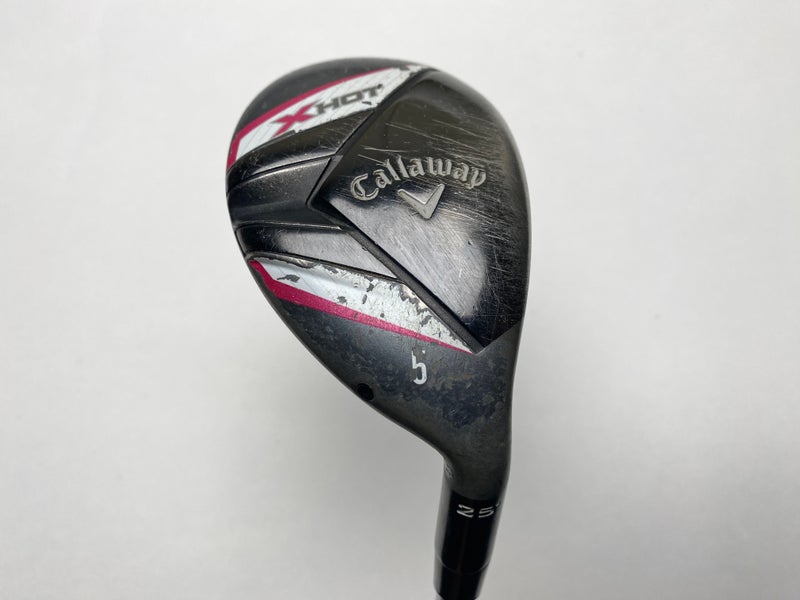 Callaway 2013 X Hot Womens 5 Hybrid 25* 50g Ladies Graphite Womens RH