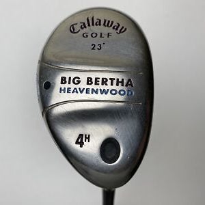 Callaway Big Bertha Heavenwood 4 Hybrid 23* Big Bertha Gems Ladies Graphite RH