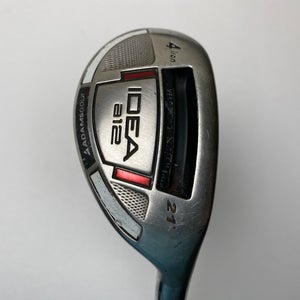 Adams Idea A12 4 Hybrid 21* UST Mamiya ProForce VTS 75g Stiff Graphite Mens RH