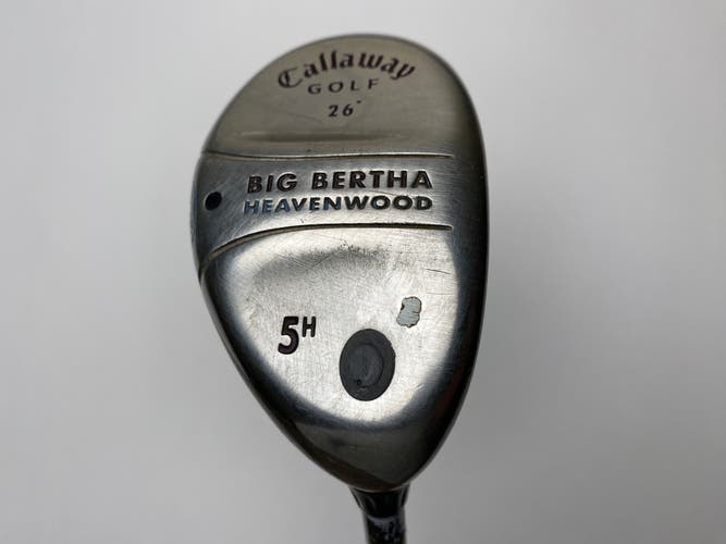 Callaway Big Bertha Heavenwood 5 Hybrid 26* Big Bertha Gems Ladies Graphite RH
