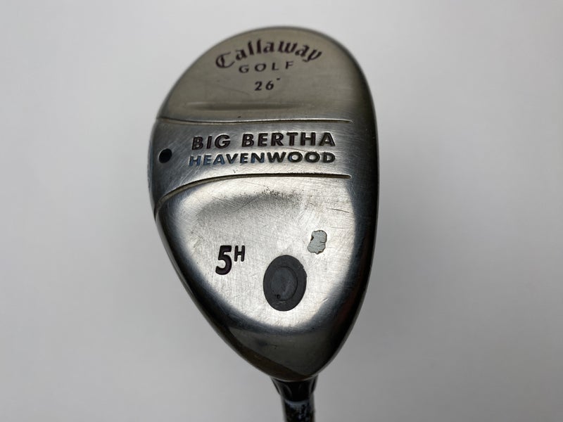 Callaway Big Bertha Heavenwood 5 Hybrid 26* Big Bertha Gems Ladies Graphite RH