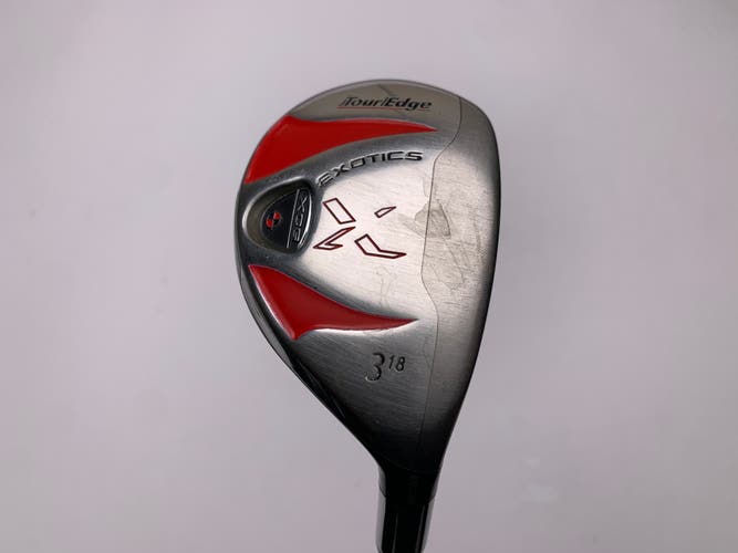 Tour Edge Exotics XCG 3 Hybrid 18* UST Mamiya ProForce AxivCore Tour Stiff RH
