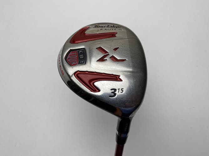 Tour Edge Exotics CB3 Tour 3 Fairway Wood 15* Exotics Tour 75g Regular RH Dent