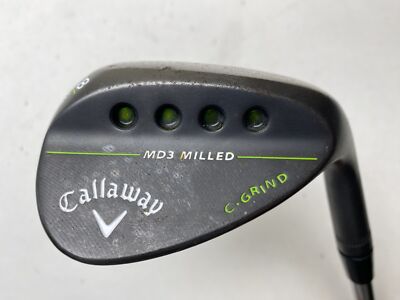 Callaway MD3 Milled Black Lob Wedge LW 58* 8 XP S300 95g Stiff Steel Mens RH