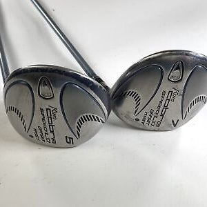 Cobra 2008 Speed LD M OS 5 & 7 Fairway Wood Set 18* 21* Bassara Ladies Graphite