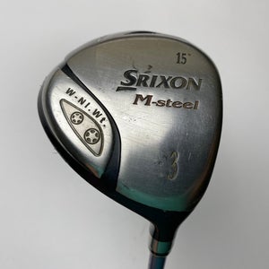 Srixon M-Steel 3 Fairway Wood 15* SV-3008 56g Ladies Graphite Womens RH