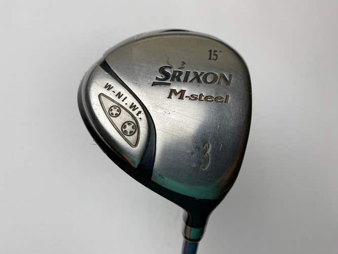Srixon M-Steel 3 Fairway Wood 15* SV-3008 56g Ladies Graphite Womens RH