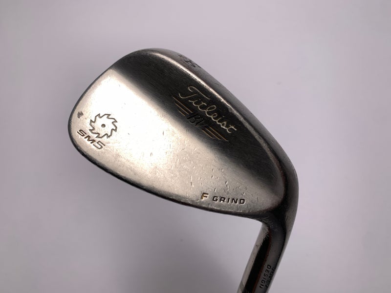 Titleist Vokey SM5 Gold Nickel Sand Wedge SW 54* 14 Bounce F-Grind RH Midsize