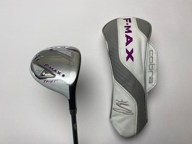 Cobra F-Max Superlite Womens 7 Fairway Wood 27* 50g Regular Graphite Mens RH HC