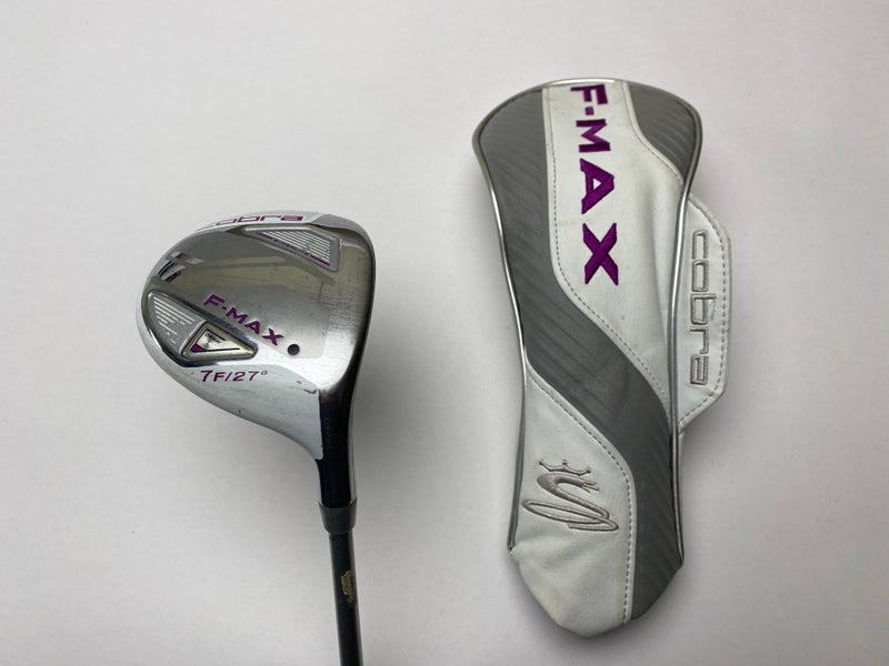 Cobra F-Max Superlite Womens 7 Fairway Wood 27* 50g Regular Graphite Mens RH HC