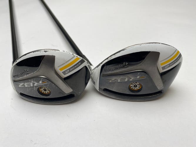 Taylormade RocketBallz Stage 2 4 & 5 Hybrid Set 22* 25* RocketFuel 45g Ladies RH