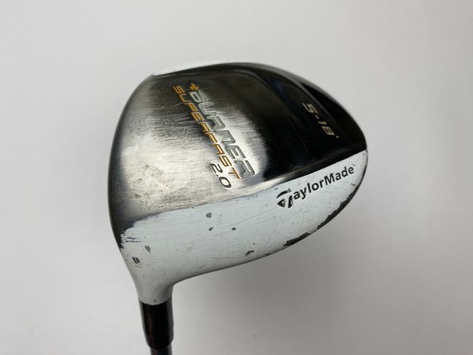 Taylormade Burner Superfast 2.0 5 Fairway Wood 18* Xcon 4.8 Ladies Womens LH