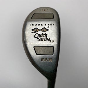 Snake Eyes Quick Strike 3 Hybrid 18* UST ProForce 65 Ladies Graphite Womens RH