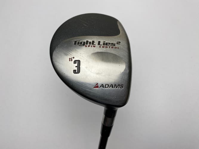 Adams Tight Lies 2 3 Fairway Wood 15* Stiff Graphite Mens RH