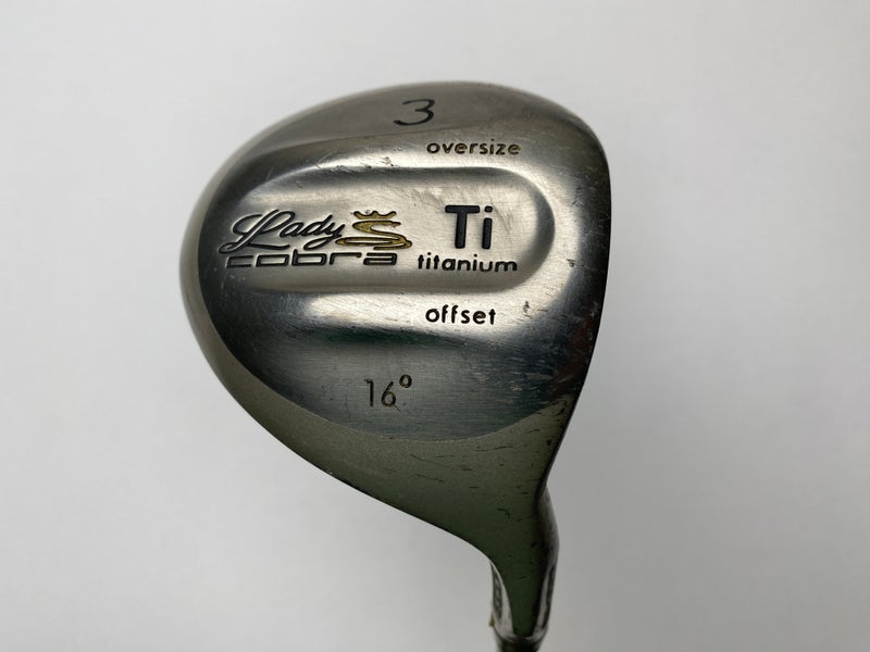 Cobra Lady Cobra Oversize Titanium 3 Fairway Wood 16* Lady Cobra Ladies RH