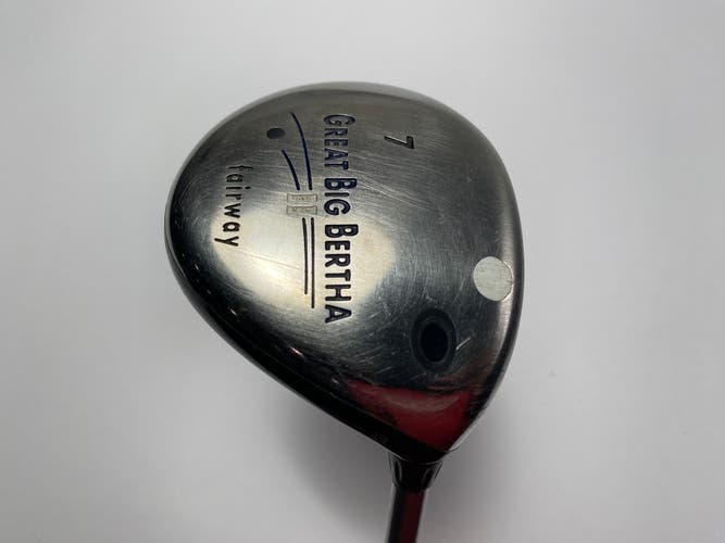 Callaway Great Big Bertha II 7 Fairway Wood 21* GBB Gems 50g Ladies Graphite RH