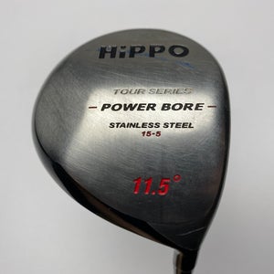 Hippo Tour Series Power Bore Driver 11.5* Ladies Graphite Womens Dent RH