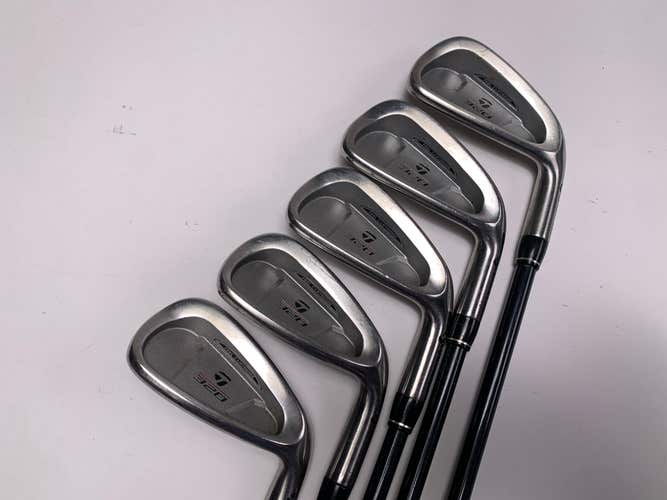 Taylormade 320 Iron Set 4-PW (No 7 or 8) Lite M-70 Senior Graphite Mens RH