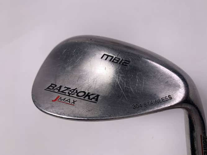 Tour Edge Bazooka Jmax Bounce Stainless Wedge 56* Pure Feel Wedge Steel Mens RH