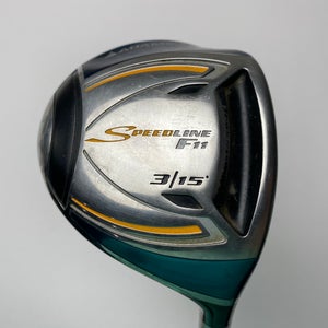 Adams Speedline F11 Stainless Steel 3 Wood 15* Aldila Voodoo RVS7 Regular RH
