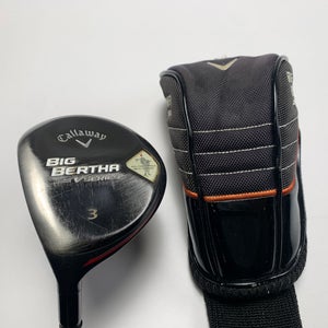 Callaway Big Bertha V Series 3 Wood 15* Mitsubishi Rayon Bassara e52x5ct Reg LH