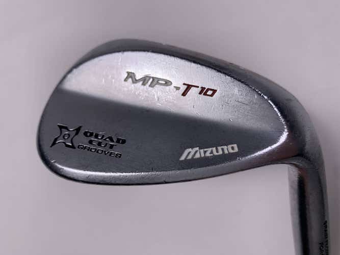 Mizuno MP T 10 White Satin Chrome Wedge 56* 10 Project X 5.0 Regular Steel RH