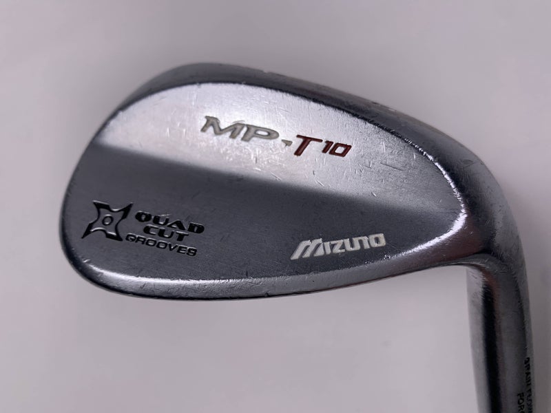 Mizuno MP T 10 White Satin Chrome Wedge 56* 10 Project X 5.0 Regular Steel RH