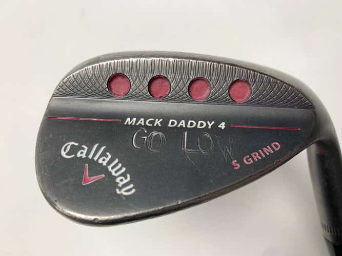Callaway Mack Daddy 4 Black Wedge 56* 10   Recoil Wedge Wedge Graphite Mens RH