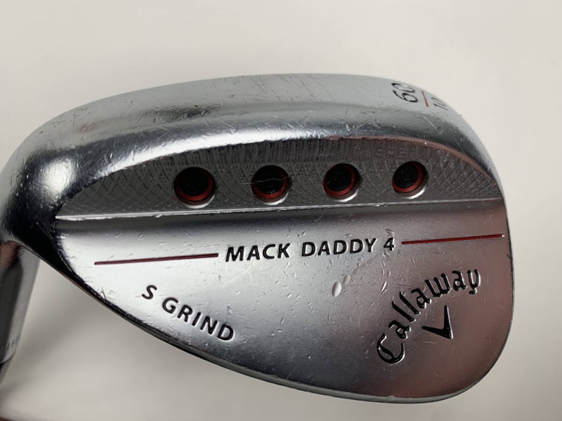 Callaway Mack Daddy 4 Chrome Wedge 60*10 Dynamic Gold S200 Tour Issue Mens LH
