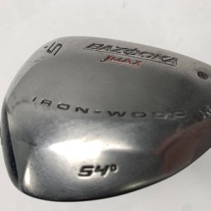 Tour Edge Bazooka Jmax Ironwood Hybrid 54* Stiff Steel Mens RH