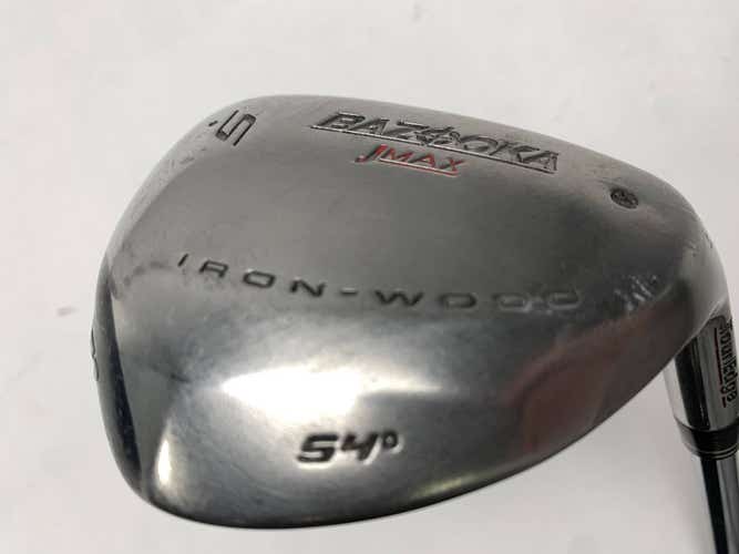 Tour Edge Bazooka Jmax Ironwood Hybrid 54* Stiff Steel Mens RH
