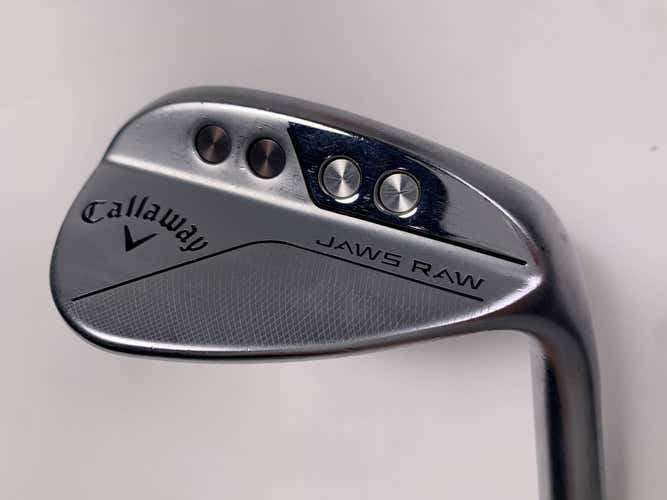 Callaway Jaws Raw Chrome Wedge 54* 10 Dynamic Gold Spinner Tour Issue RH