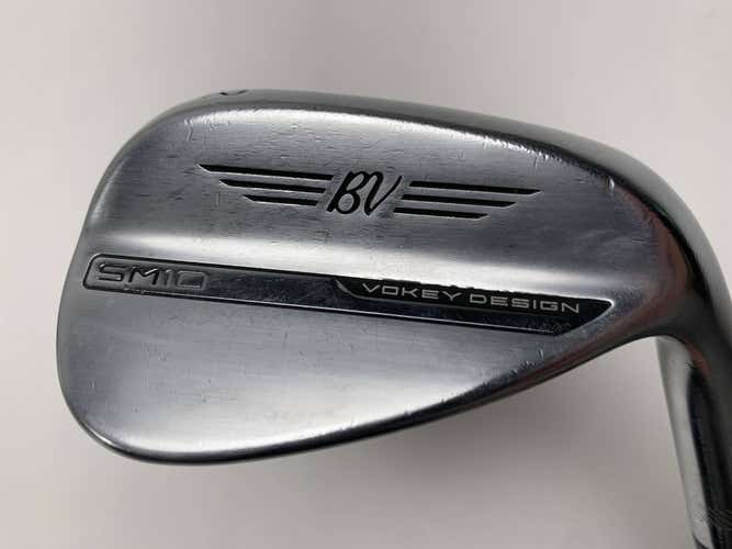 Titleist Vokey SM10 Tour Chrome Wedge 52* 8 Bounce SM10 Wedge Steel Mens RH
