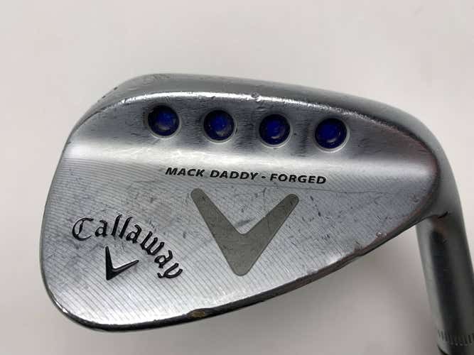 Callaway Mack Daddy Forged Chrome Wedge 52* 10 Bounce Wedge Steel Mens RH
