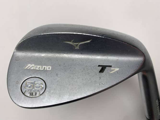 Mizuno T7 White Satin Wedge 56* 10 Dynamic Gold Wedge Steel Mens RH